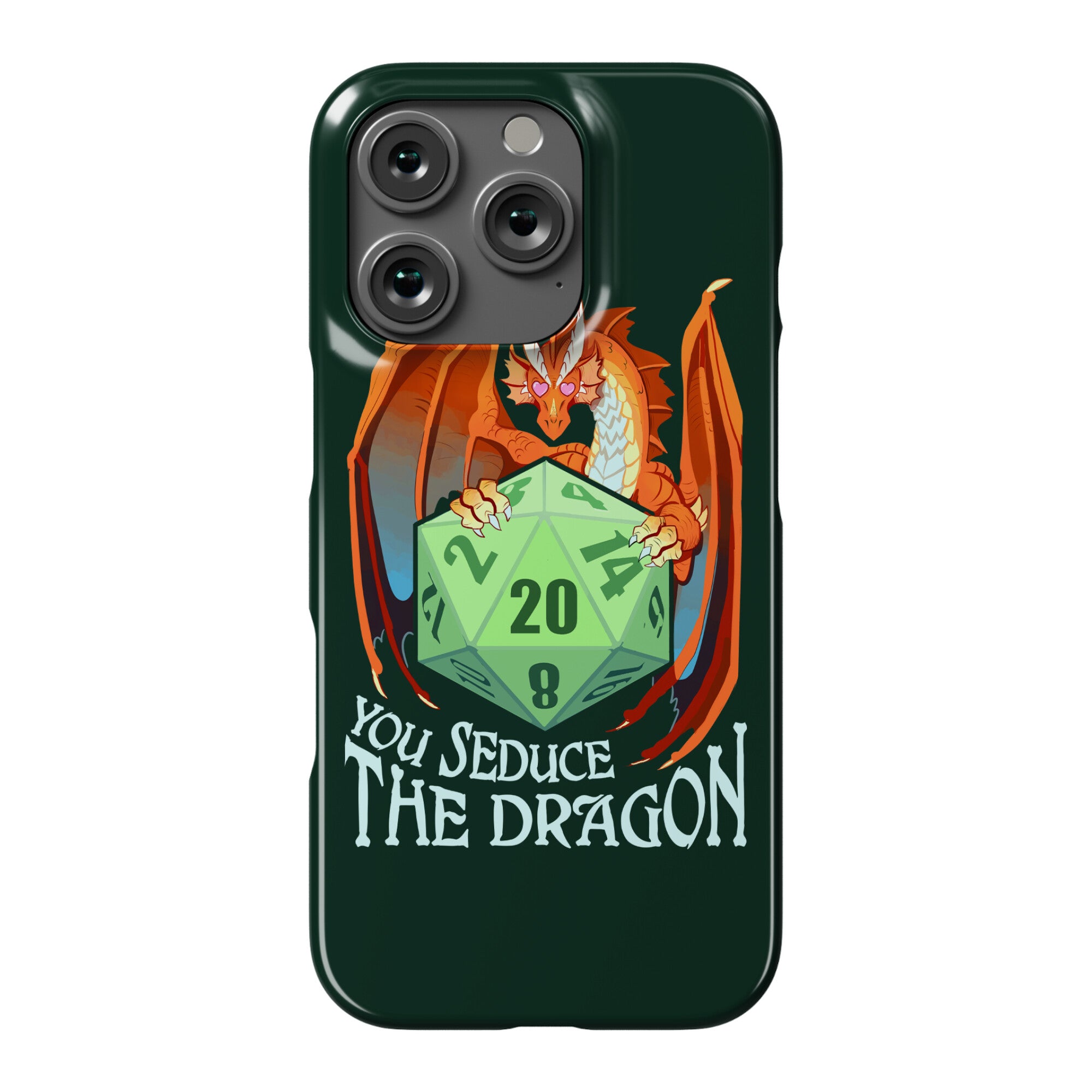 You Seduce The Dragon Phone Case